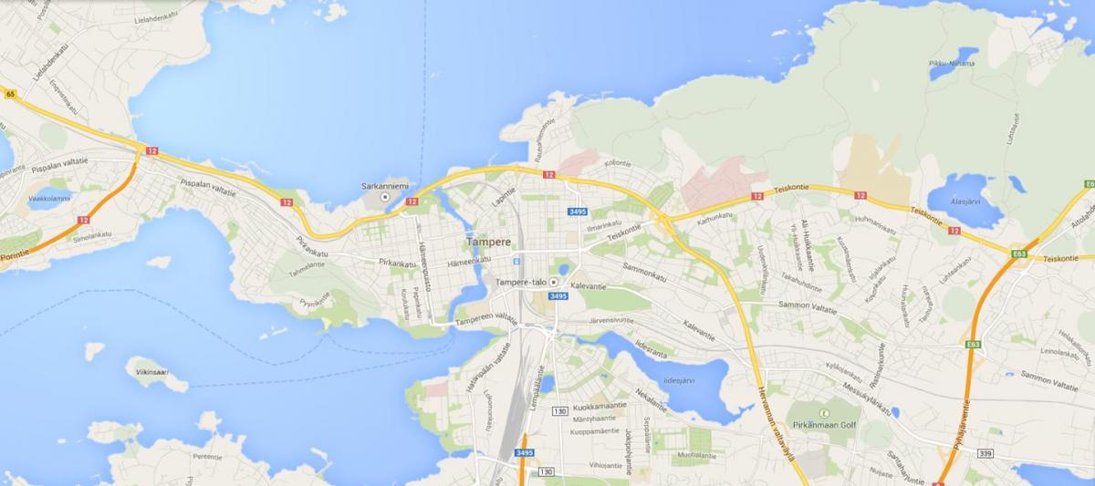 Karte tampere, Somija