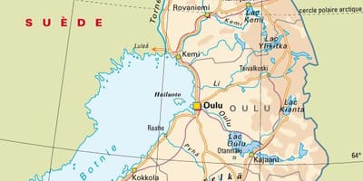 Kartes Somijas nacionālie parki